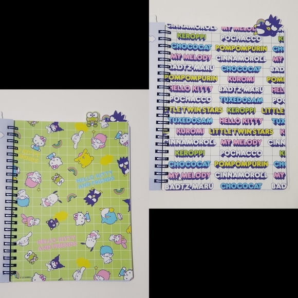 Hello Kitty and friends journal notebook - Picture 3 of 4